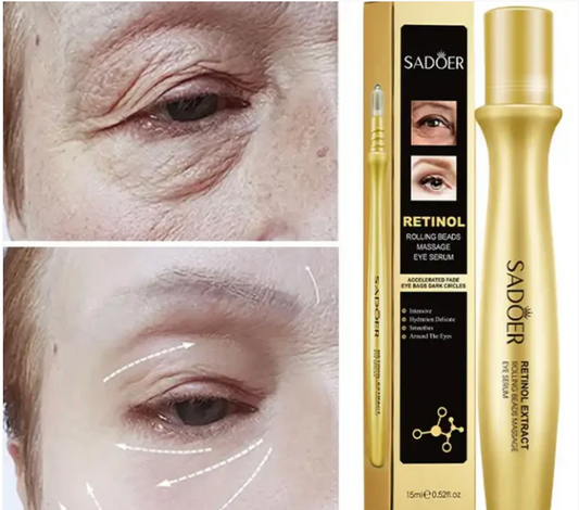 Sérum Contorno de Ojos Antiarrugas con Retinol – Rejuvenece y Restaura tu Mirada